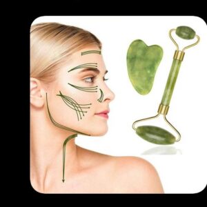 ACCESORIOS COSMETICA GUA SHA y RODILLO